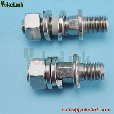 Stainless Steel 3/4"X1.75" Short Shank Line Post Studs for Poleline hardware