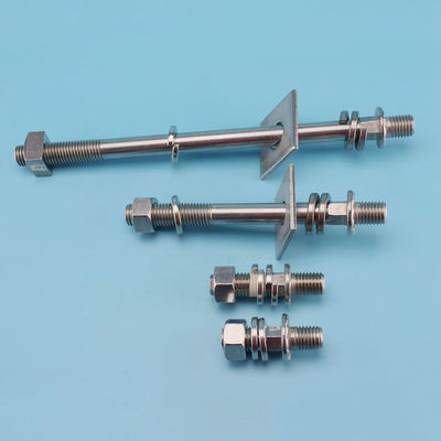 Stainless Steel 3/4" long Shank Line Post Studs for Poleline hardware