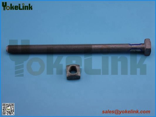 Hot dip galvanized square head bolt