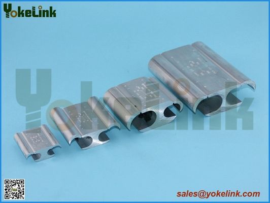 Wide Range Tap compression connector for aluminum or aluminum-copper conductor