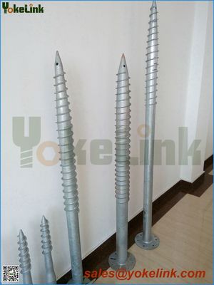 Hot selling carbon steel ground screw for solar stand