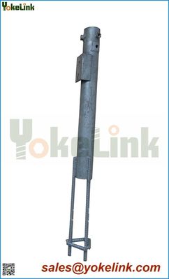 Hot dip galvanized carbon steel Solid Shaft Helix Screw Anchor