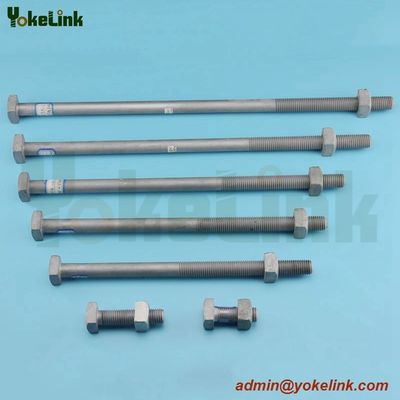 High Quality Forged Steel ASME B18.2.6 Sq bolt For Transmission tower