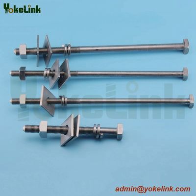 High Quality Forged Steel ASME B18.2.6 machine bolt For Electrical Utilities Hardware