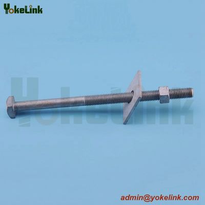 High Quality Forged Steel ASME B18.2.6 machine bolt For Electrical Utilities Hardware