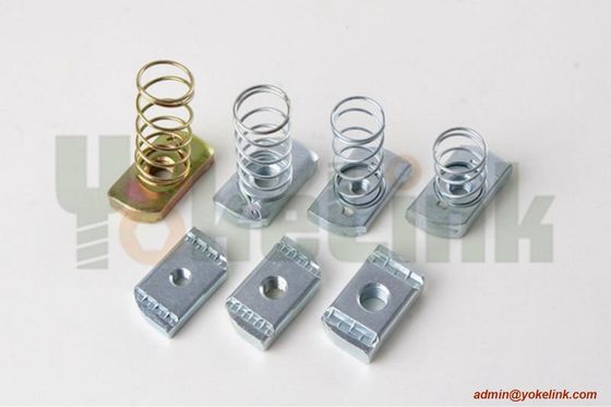 High Quality Metal M8 Long Spring Channel Nut For strut channel