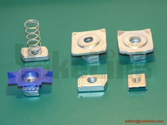 High Quality Metal M8 Long Spring Channel Nut For strut channel