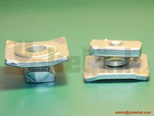 Factory price  Zinc plated M12 Combo Nut Washer For Channel Hardware Fitting