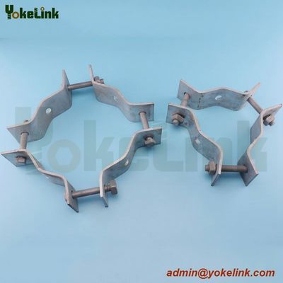 China manufacture hot dip galvanized pole band clamp with low price