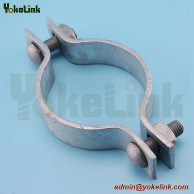 Double Offset Telescopic Pole Clamp / Pole Mounting Bands / Fasten Clamp