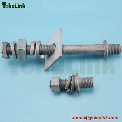 Steel crossarm DF19M Insulator Stud for line post