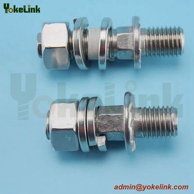 Line Post Insulator Stud Steel Crossarm pole line hardware