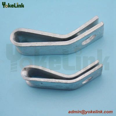 Hot dip galvanized Pig Ears Guy attachment Guy hook for deadend hardware