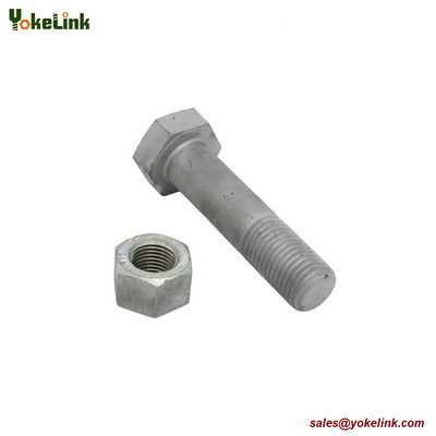 ASTM A194 2H A563-DH Heavy Hex Structural Nut Hot Dip Galvanized