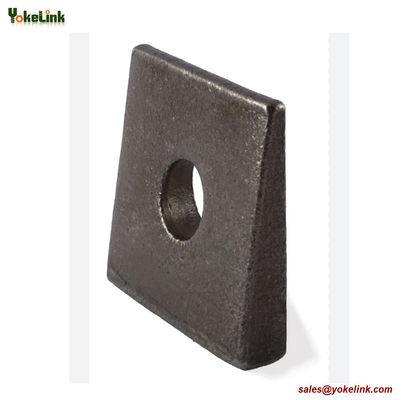 1" Grade F436 Square Beveled Structural Hardened Washer Medium Carbon Steel Plain Finish