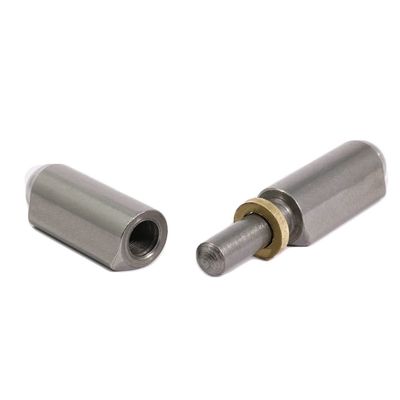 Bullet Hinge Weld On Hinges Steel Door Pin Hinge With Brass Washer For Garden Gates,Trailer Ramp,Swing Gate