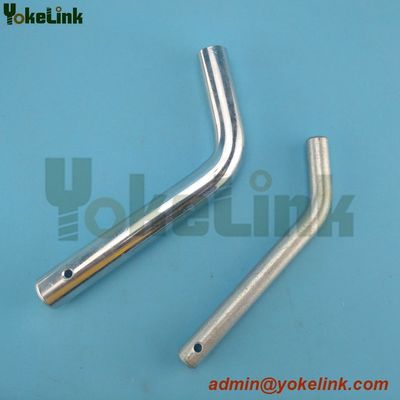 High quality Zinc plated carbon steel bent pull pin with R clip