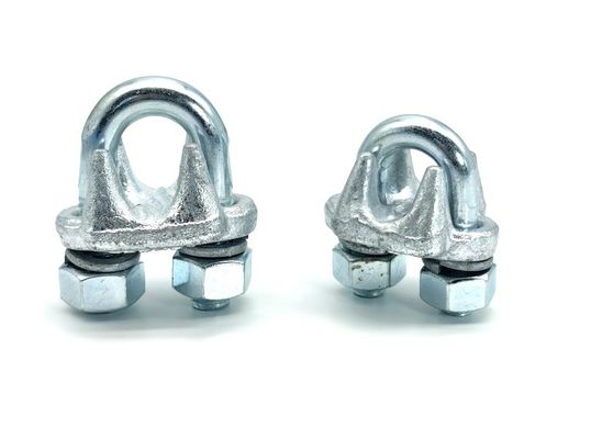 Drop Forged Wire Rope Clip HDG For Poleline Deadend Hardware