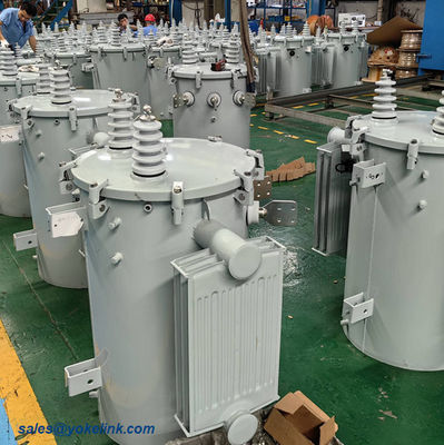 34.5kv to 480v 25KVA 50KVA CSP Single Phase Transformer For Industrial Electricity