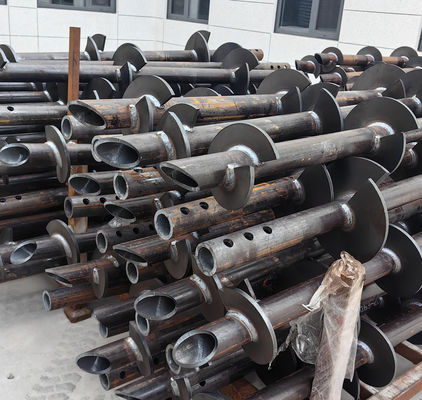 Hot DIP Galvanized Helical Anchors Piles Screw Piles For