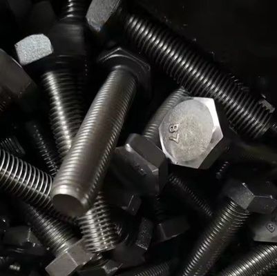 AISI 4140 Grade B7 A193 Plain Structural Hex Bolt for Structural Fasteners