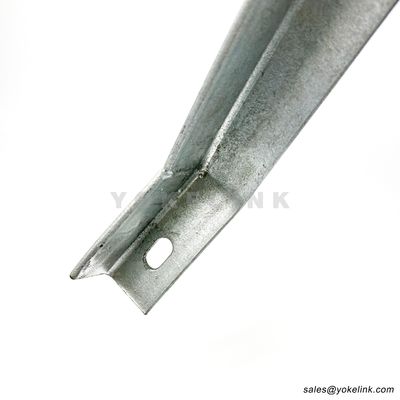 72" V Crossarm Brace 22" Drop 1-3/4" X 1-3/4" X 3/16" Steel