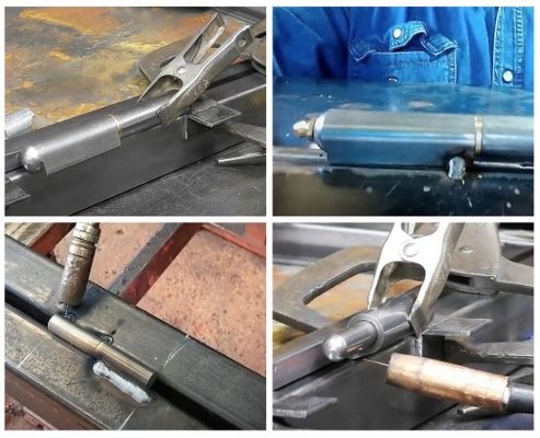 3-3/16" Heavy Duty Carbon Steel Weld On Bullet Hinges