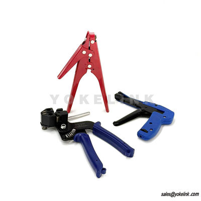 Heavy-Duty Zip Plastic Nylon Cable Tie Gun Cutting Width 2.4-9mm Cable Tie Fastening Tool HS-519 Cable Tie Gun