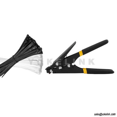 Ergonomic Alloy Steel Easy Grip Handle Cable Tie Gun Nylon Cable Tie Fastening Tool