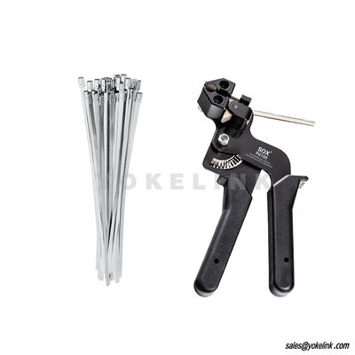 Portable Handle 2.4mm 4.8mm 9mm Stainless Steel Nylon Metal Cable Tie Gun Manual Installation & Cutting Fastening Tool