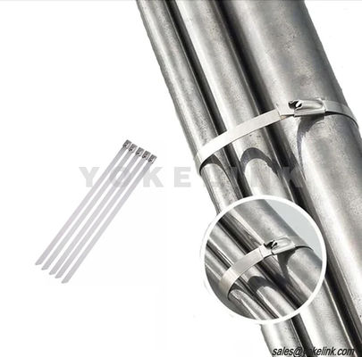 Cable Tie 304 Stainless Steel Cable Ties Ball Lock Uncoated Ties