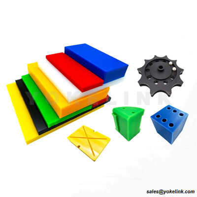 UHMW PE Irregular Shape Machined Parts Wear Plates Cutting Drilling Service