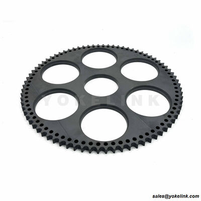 Black UHMW-PE CNC Cutting Machining Wear-Resistant Bearing Gears Custom Sizes