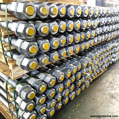 ASTM F1554 Grade 55 Anchor Rods 3/4''–2 for Utility Pole Foundations