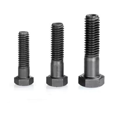 Black Oxide EN 14399-4 HV Bolts Nuts Steel Construction Bolts