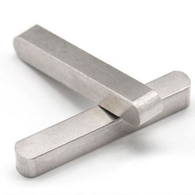 ISO3912 DIN6885 Machine Rounded Key Stock Stainless Steel / Carbon Steel