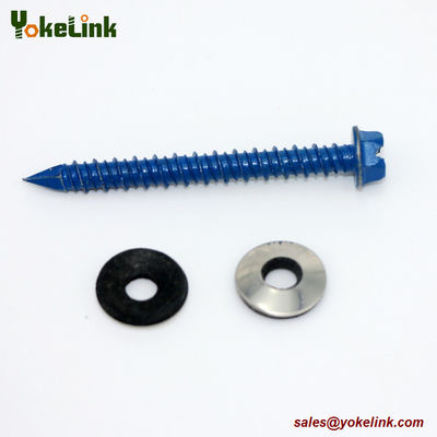 Hex Washer Head Concrete Screw Hi-Lo Thread Screws Ruspert Tapcon Screw with washer
