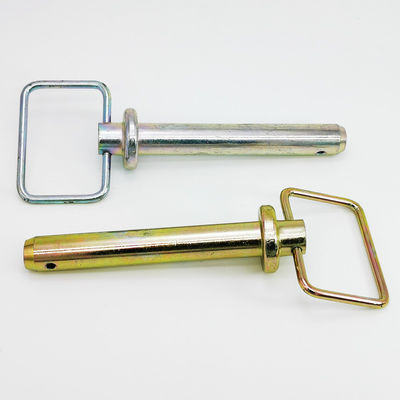 Swivel Handle Forged Hitch pins 3/4" with lynch pin for farm Tractors and Trailers