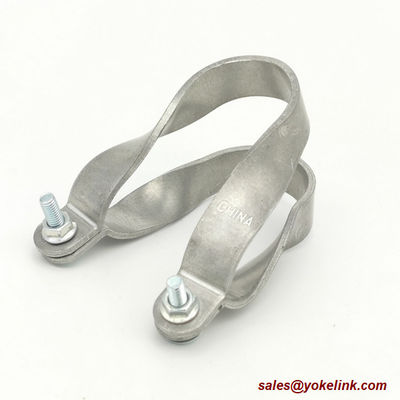 Aluminum Purlin Clamp / Cross Connector for Greenhouse 2-1/2" x 1 3/8"