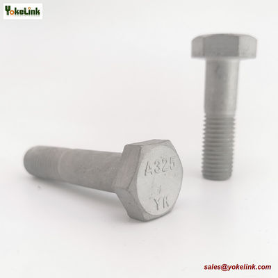 M22X2.5 ASTM F3125M Grade A325M Hot Dipped Galvanized Steel Structural Bolt w/A563 DH Nut & F436 Washer