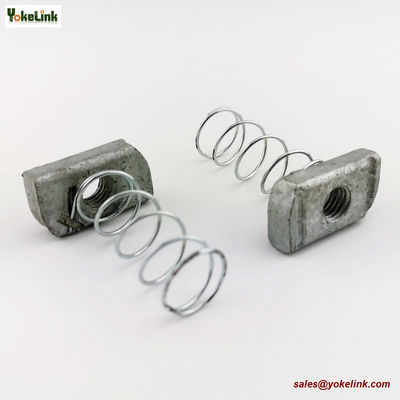 Galvanized Steel M6 Strut Nut Spring Channel Nuts M6 HDG