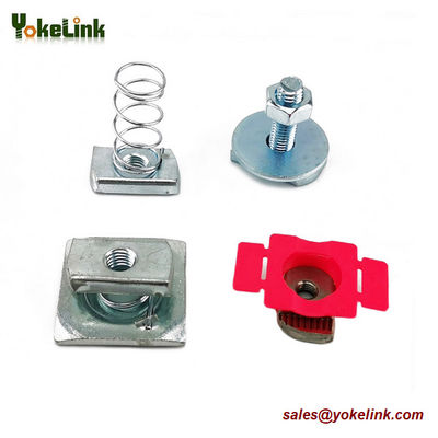 Stainess Steel Channel Nuts With Plat Washer for PV Panel Installation