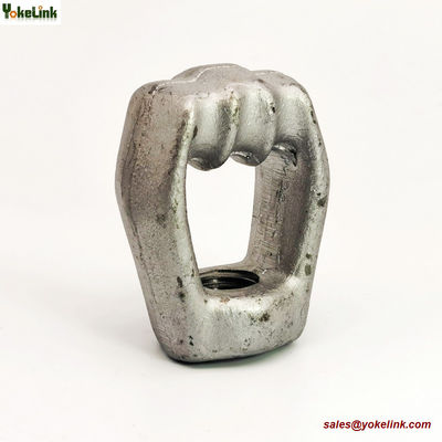 Forged Triple Eye Nut 1" Three Strand Thimbles Nut for Power Line Hardware