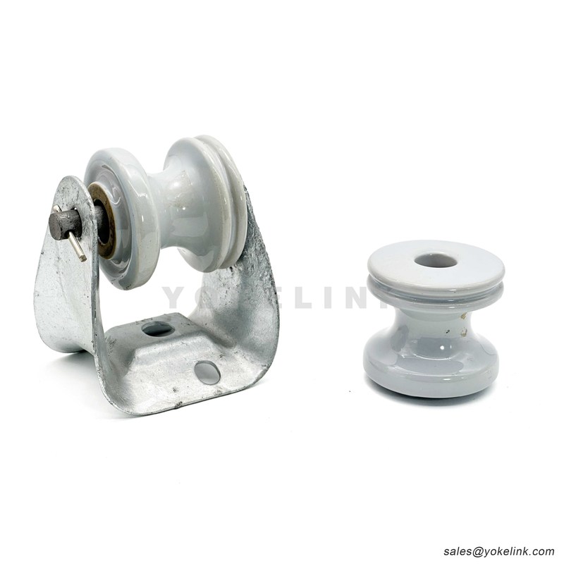 ANSI 53-2 Porcelain Spool Insulator Type for Transmission Lines for Poleline Hardware