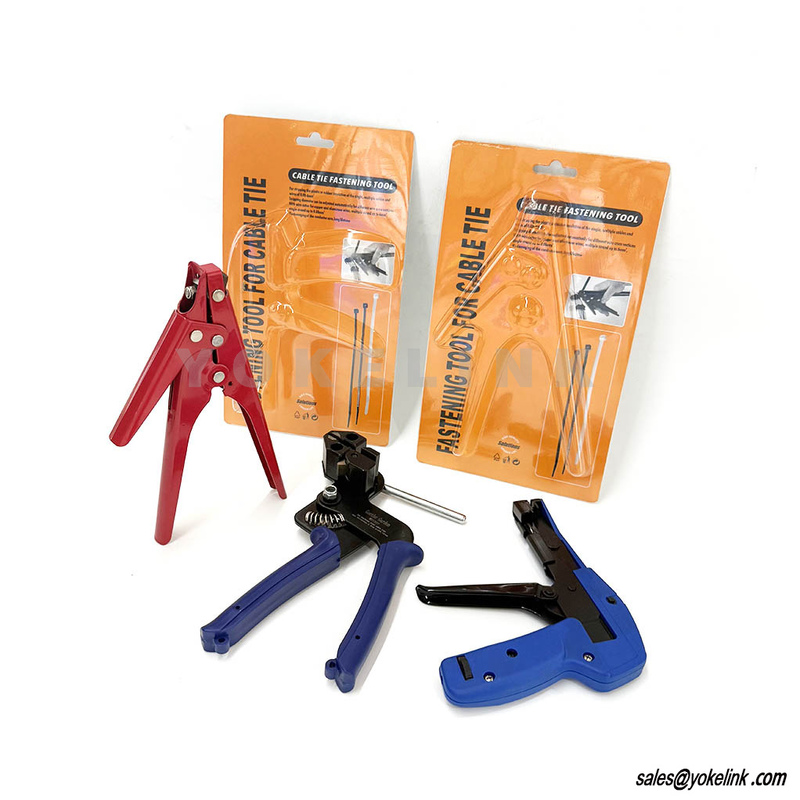Portable Handle 2.4mm 4.8mm 9mm Stainless Steel Nylon Metal Cable Tie Gun Manual Installation & Cutting Fastening Tool